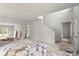 An unfinished living room under construction featuring open stairwell and doorframes at 1323 Christopher Cir, Rock Hill, SC 29730