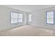 Bright room with fresh paint and three bright windows for natural light at 1323 Christopher Cir, Rock Hill, SC 29730