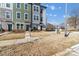 Townhouse exterior with landscaping and walkway at 134 Judson Ave, Charlotte, NC 28208