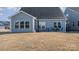 Spacious backyard with patio and grill at 194 Tillery Ln, Mount Gilead, NC 27306
