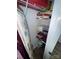 Storage closet with shelving for linens, blankets, and other household items at 194 Tillery Ln, Mount Gilead, NC 27306
