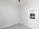 Spare bedroom with door leading to backyard at 207 Lee St, Fort Mill, SC 29715