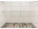Spacious closet with wire shelving; provides ample storage at 2434 Wo Gladden Rd, Chester, SC 29706