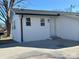Side view of the freshly painted house at 3225 Cricketeer Dr, Charlotte, NC 28216
