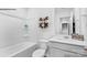 Full bathroom with tub and shower combination at 719 Wagon Cross Ct, York, SC 29745