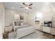 Bedroom with large bed, window, and stylish decor at 801 S Long St, Salisbury, NC 28144