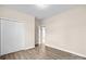 Bedroom with double door closet and wood-look floors at 801 S Long St, Salisbury, NC 28144