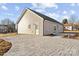 Rear view of house showing stamped concrete patio at 801 S Long St, Salisbury, NC 28144
