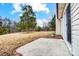 Backyard with patio and a large tree at 11015 Vista Haven Dr, Charlotte, NC 28226