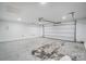 Unfinished garage with an overhead door at 11015 Vista Haven Dr, Charlotte, NC 28226