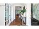 Hardwood floors and white French doors in an entryway at 130 Paige Rd # 12, Kings Mountain, NC 28086