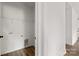Closet with organized shelving and hanging rods maximizes storage space at 143 Tranquility Ln, Harmony, NC 28634