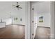 Open layout featuring living room and bedroom at 143 Tranquility Ln, Harmony, NC 28634