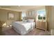 Large bedroom with plush bed, ample closet space, and natural light from large windows at 202 Brinkley Dr # 11, Kings Mountain, NC 28086