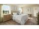 Luxurious main bedroom with a king-size bed and an attached bathroom at 202 Brinkley Dr # 11, Kings Mountain, NC 28086