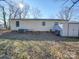 Back of house with storage shed and HVAC unit at 230 Spring Nw St, Concord, NC 28025