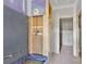 Bathroom under construction features open shower with waterproof membrane and exposed plumbing at 244 Little Wilkesboro Rd, Harmony, NC 28634
