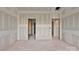 Bedroom with bare drywall, open doorway, and awaiting design for a personalized space at 244 Little Wilkesboro Rd, Harmony, NC 28634