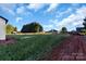 View of a grassy vacant lot ready to build a dream home with mature trees in a desirable neighborhood at 244 Little Wilkesboro Rd, Harmony, NC 28634