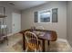 Basement game room with a table and chairs at 412 Wildlife Rd, Troutman, NC 28166