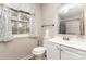 Bathroom with shower, toilet, and vanity at 9 Post Oak Pl, Salisbury, NC 28147