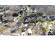 Aerial view of house and surrounding neighborhood at 9103 Cameron Wood Dr, Charlotte, NC 28210