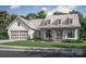 Craftsman style home with metal roof and attached two-car garage at 1012 Rosewood Dr # 14, China Grove, NC 28023