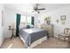 Charming bedroom with double bed, dresser, and pretty decor at 235 Goldenrod Cir, Salisbury, NC 28147