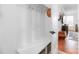 Bright entry with built-in bench and hooks at 235 Goldenrod Cir, Salisbury, NC 28147
