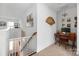 Loft area with desk and built in shelving at 235 Goldenrod Cir, Salisbury, NC 28147
