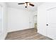 A bright bedroom featuring sleek flooring, fresh white walls, and modern doors for a minimalist aesthetic at 2365 28Th Ne St, Hickory, NC 28601