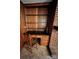 Built-in wooden desk and shelving unit at 319 N Peterson St, Stanley, NC 28164
