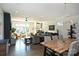 Spacious living room with sectional sofa and large windows at 416 Wesley Heights Way, Charlotte, NC 28208
