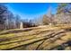 Large backyard with grassy area and trees at 4193 Walker Rd, Rock Hill, SC 29730