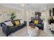 Comfortable living room with hardwood floors, neutral tones, and plenty of natural light at 490 Melvista Ave, Rock Hill, SC 29732