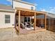 Outdoor patio with a stylish pergola, offering a cozy space for relaxation and entertaining guests at 490 Melvista Ave, Rock Hill, SC 29732