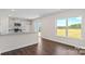 Eat-in kitchen with a view, granite counters, and stainless steel appliances at 1029 20Th Avenue Se Loop, Hickory, NC 28602