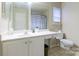 Bathroom with single vanity, toilet, and shower at 12548 Hennigan Place Ln, Charlotte, NC 28214