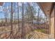 View from the balcony showing trees and greenery at 133 Orchard Trace Ln # 7, Charlotte, NC 28213