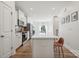Modern kitchen with white cabinets, quartz countertops, and island at 330 Simeon Dr, Charlotte, NC 28208