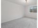 Neutral bedroom features carpet, recessed lighting, and a window with an exterior view at 3415 Waxhaw Indian Trail S Rd, Waxhaw, NC 28173