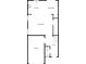 First floor plan showcasing kitchen, living room, dining area, garage, and foyer at 3922 Townes Blvd, Terrell, NC 28682