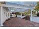 Brick patio with pergola and access to the house at 430 43Rd Nw Ave, Hickory, NC 28601