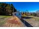 Detached guest house with garage and woodchip landscaping at 4745 16Th Street Ne Dr, Hickory, NC 28601