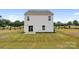 Back of house showing sliding glass door and small patio at 1024 20Th Avenue Se Way, Hickory, NC 28602