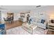 Open concept kitchen and living area with hardwood floors and modern appliances at 1024 20Th Avenue Se Way, Hickory, NC 28602
