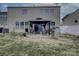 Fenced backyard with gazebo and patio at 112 Artisan Ct, Mooresville, NC 28117