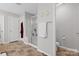 Bathroom with shower, toilet, and single vanity at 112 Artisan Ct, Mooresville, NC 28117