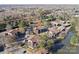 Aerial view of condo building near a lake at 8103 Cedar Glen Dr, Charlotte, NC 28212