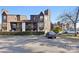 Exterior view of condo building showcasing architectural details at 8103 Cedar Glen Dr, Charlotte, NC 28212